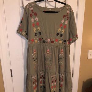 Embroidered Boutique Dress